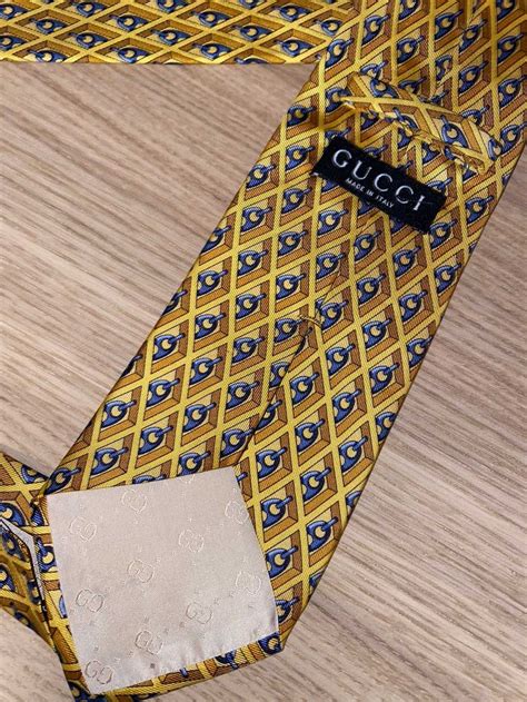 gucci black tie|vintage Gucci tie.